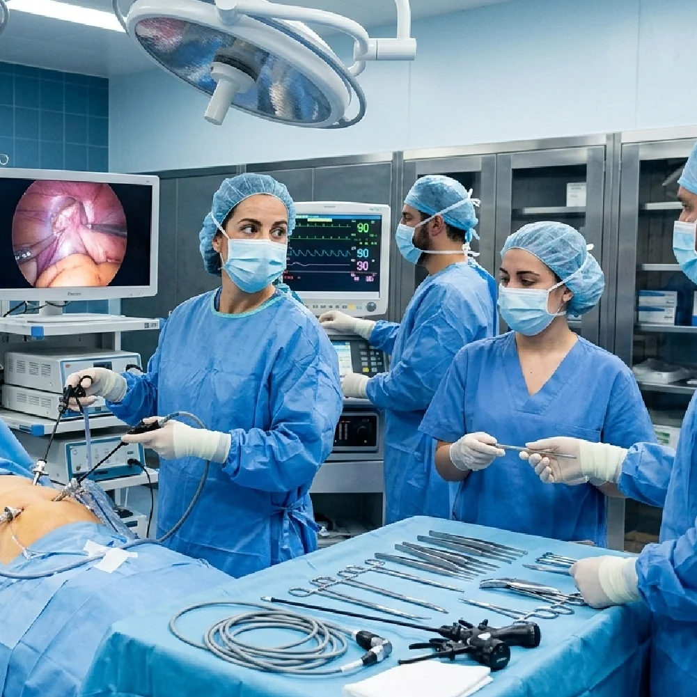 Curso de Instrumentación Quirúrgica en Cirugía Laparoscópica Montaje y Procedimientos Seguros