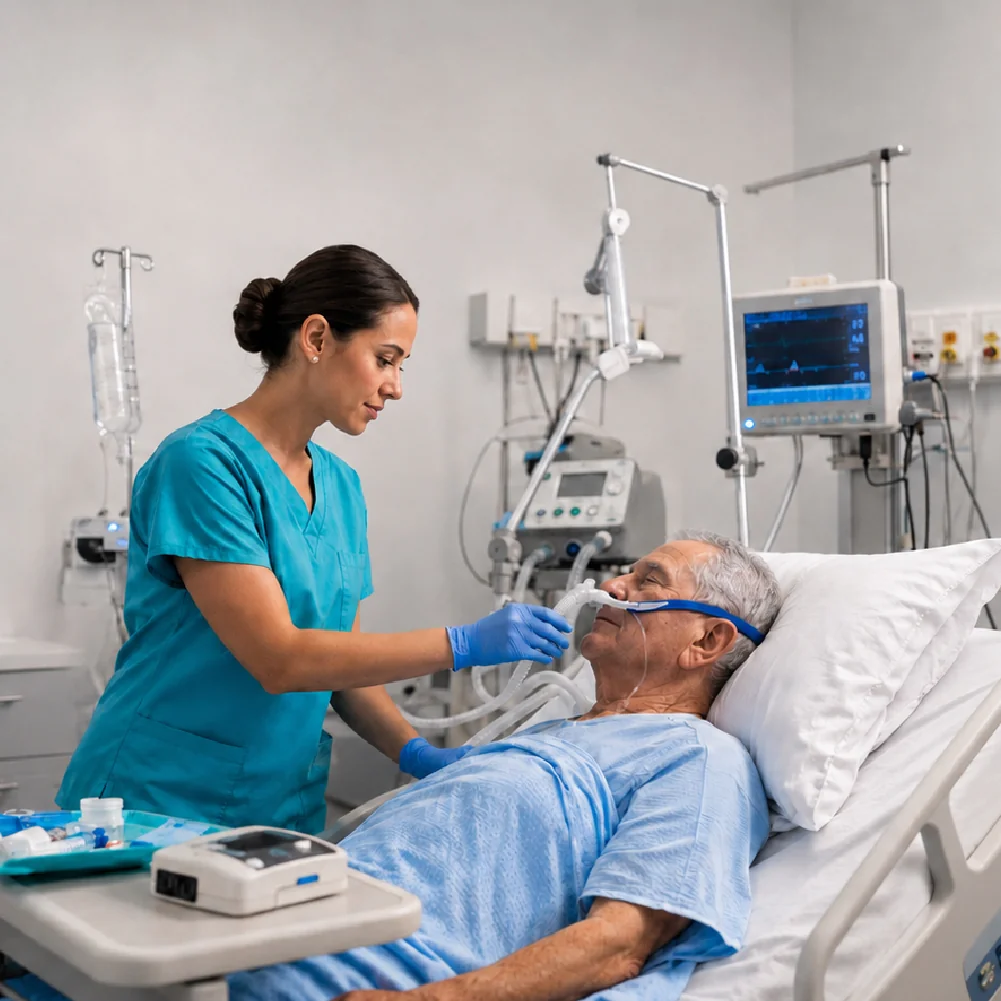 Curso de Manejo Integral de la Oxigenoterapia, Cánula de Alto Flujo y Gasometría en el Paciente Hospitalizado