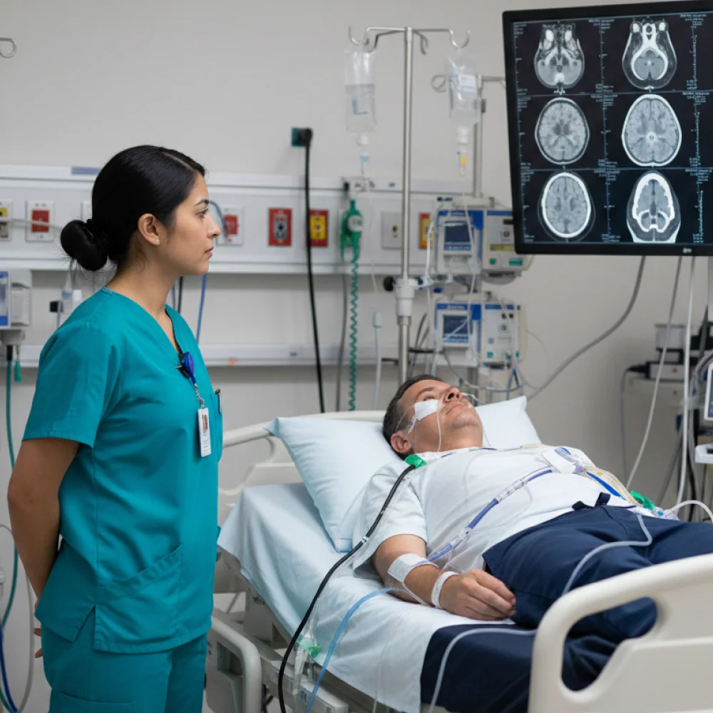 Curso de Neuroimagen y Neurodiagnóstico en Pacientes Crítico Domina TAC, Angio-TC, EEG y PL Para Decisiones Seguras en UCI