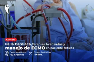 Curso en Salud de Falla Cardíaca, Terapias Avanzadas y Manejo de ECMO en Paciente Críticos