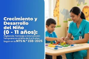 Diplomado en Salud de Crecimiento y Desarrollo del Niño (0-11 años) Vigilancia, Tamizaje e Intervención Temprana en el Niño de 0 a 11 años Según en la NTS N.° 238-2025