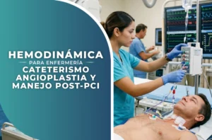 Curso en Salud de Hemodinámica para Enfermería Cateterismo Angioplastia y Manejo POST-PCI